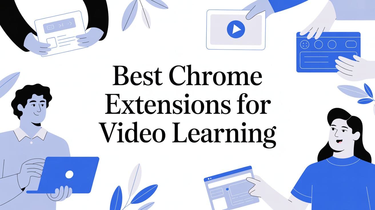 영상 학습을 위한 최고의 Chrome 확장 프로그램