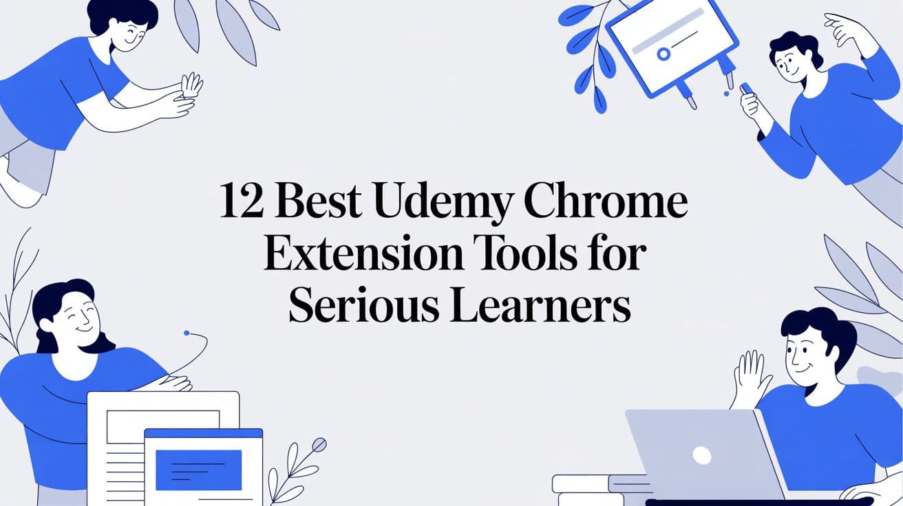 12 Công Cụ Mở Rộng Udemy Chrome Tốt Nhất Cho Người Học Chuyên Nghiệp