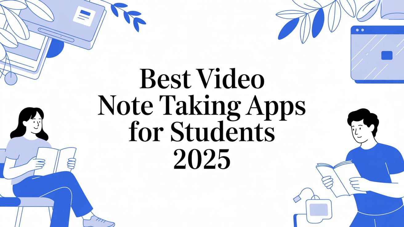 7 Best Lecture Note Taker Apps for Students (2025 Guide) | HoverNotes