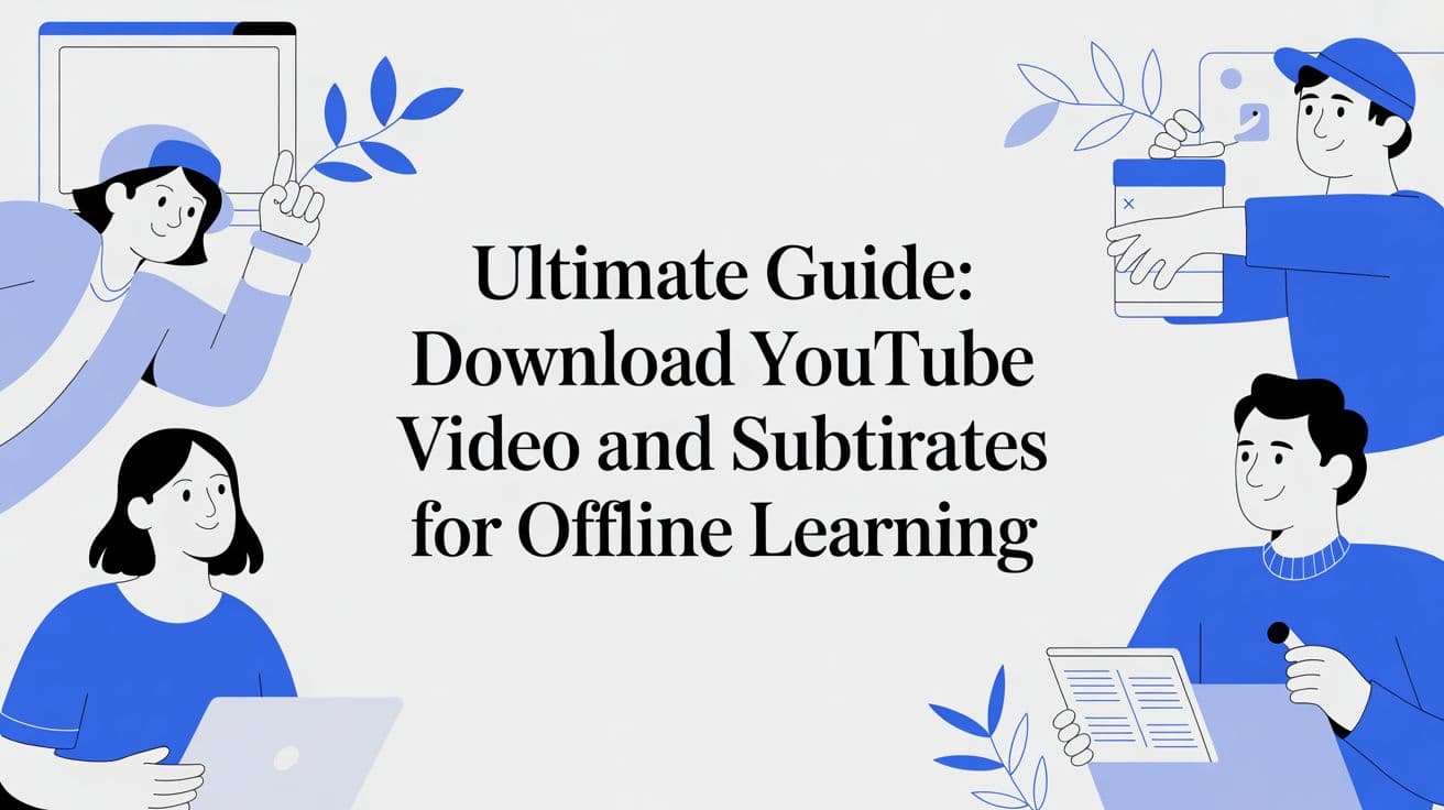 Ultimate Guide: How to Download YouTube Videos and Subtitles for Offline Learning