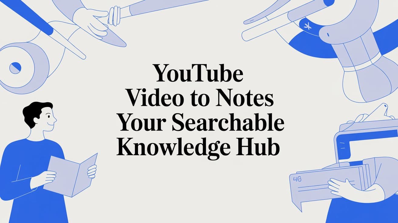 How to Turn a YouTube Video Into Notes You'll Actually Use | HoverNotes ...